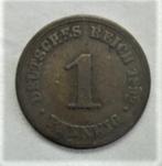 Allemagne 1 pfennig 1892 F très belle pièce KM# 10, Envoi, Monnaie en vrac, Allemagne