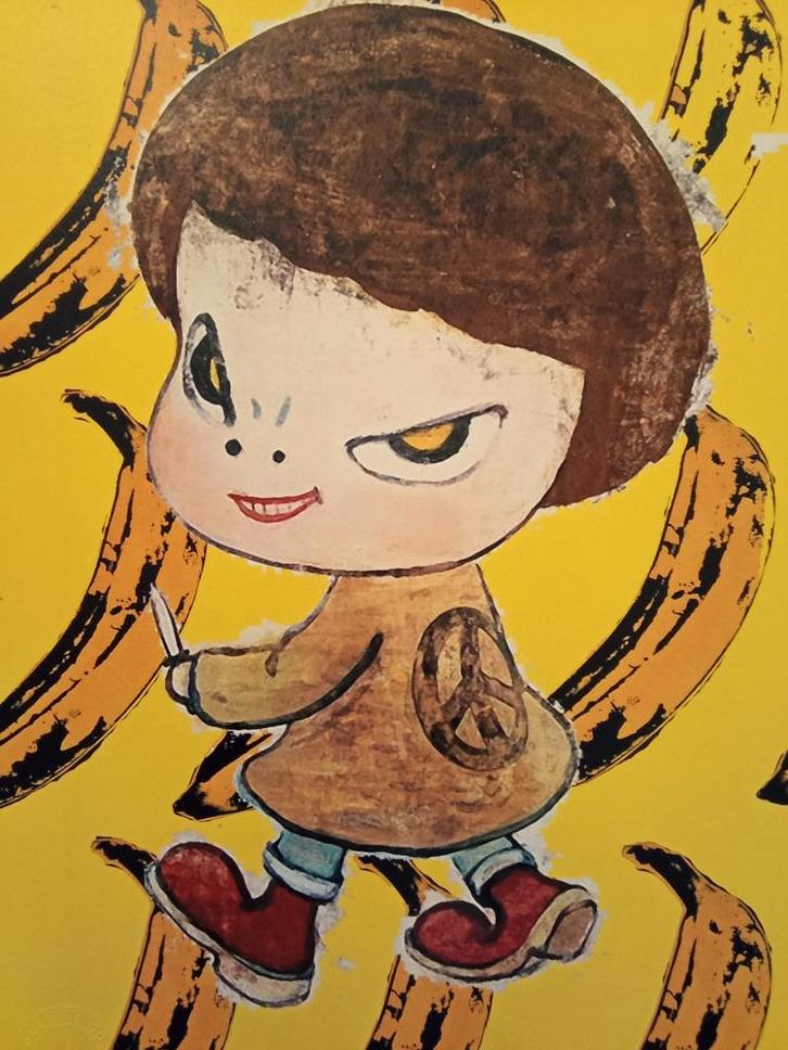 Yoshitomo Nara VS Death Nyc, Antiek en Kunst, Kunst | Litho's en Zeefdrukken, Ophalen of Verzenden