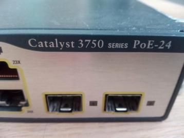 Commutateur Cisco Catalyst 3750 PoE série 24