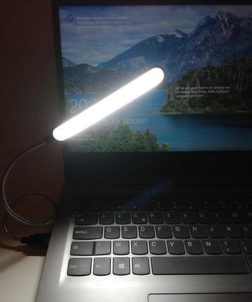 USB LED lamp Flexibele Kabel 45 cm - Bureaulamp USB Verstelb beschikbaar voor biedingen