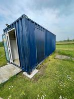 Volledig ingerichte en geïsoleerde keukencontainer, Ophalen