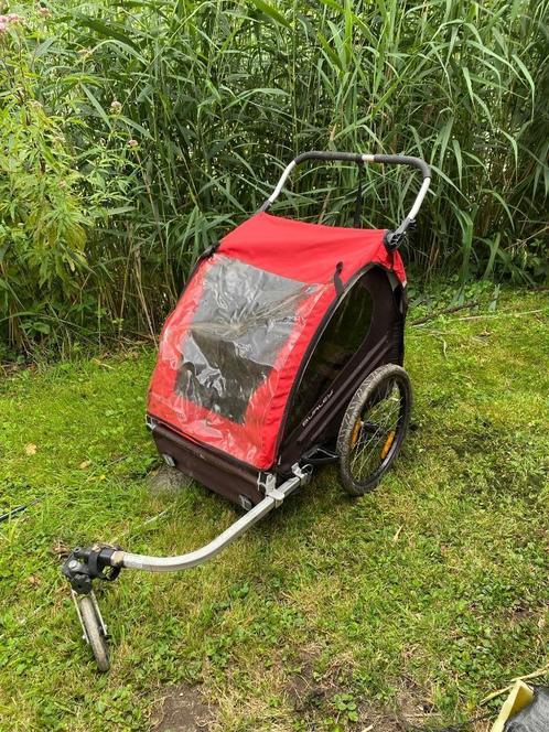 Fietskar Burley Honey Bee, Fietsen en Brommers, Fietsaccessoires | Aanhangwagens en Karren, Gebruikt, Kinderkar, 40 tot 60 kg