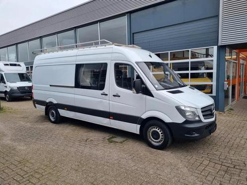 Mercedes-Benz Sprinter 313 CDI L3H2 MAXI DC 6 Zitse Doka, Auto's, Bestelwagens en Lichte vracht, Bedrijf, Te koop, ABS, Airbags