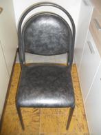 2 metalen stoelen / faux stoelen, Twee, Gebruikt, Metaal, Ophalen