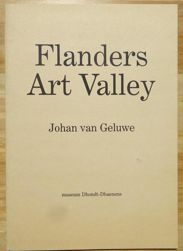 Flanders Art Valley, Johan van Geluwe, MDD, Deurle, 2000, Boeken, Kunst en Cultuur | Beeldend, Zo goed als nieuw, Schilder- en Tekenkunst