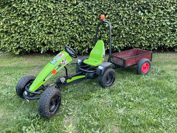 Berg X-Plorer XT-3 Go-kart + aanhanger met kiepstand, Enlèvement, Utilisé, Berg, Avec chariot ou remorque