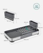 égouttoir en acier inoxydable | LIVRAISON GRATUITE, Maison & Meubles, Cuisine | Vaisselle, Neuf, Assiettes(s), -, SONGMICS