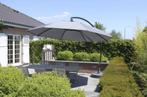 Sun Garden Easy Sun 350cm anthracite incl. stand & light, Comme neuf, 250 cm à 450 cm, Enlèvement, 150 à 300 cm