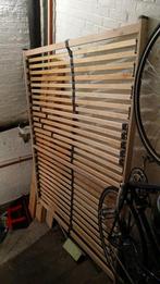 Sommier a lattes du bois (160x200), Queen size, Comme neuf, Enlèvement, Sommier