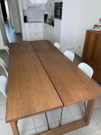 Eiken tafel en 6 stoelen, Huis en Inrichting, Tafels | Eettafels, Ophalen