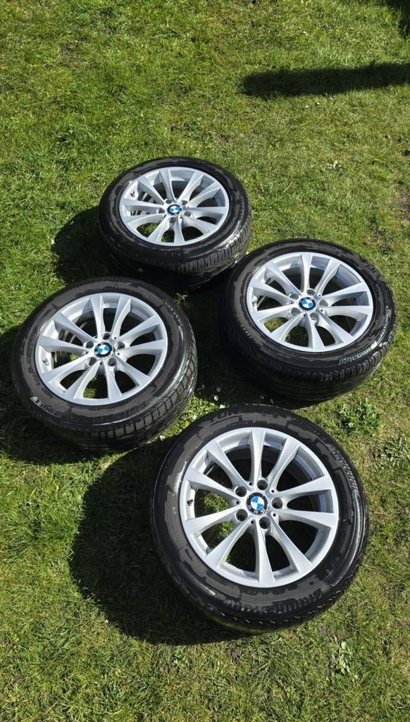 Originele BMW velgen 17 inch met zomerbanden – set van 4, Autos : Pièces & Accessoires, Pneus & Jantes, Pneus été, Enlèvement