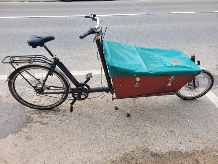 Bakfiets elektrische bakfiets, Fietsen en Brommers, Fietsen | Bakfietsen, Elektrisch, Ophalen