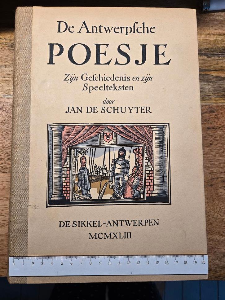 De Antwerpsche Poesje - hardcover 1943, Boeken, Kunst en Cultuur | Dans en Theater, Zo goed als nieuw, Overige onderwerpen, Ophalen of Verzenden
