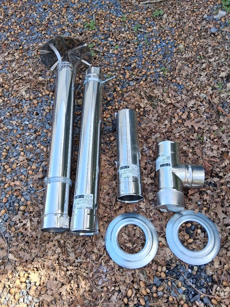 Tubage cheminee, Enlèvement