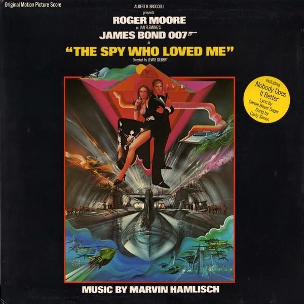 James Bond - The Spy Who Loved Me (Soundtrack) UK Persing, CD & DVD, Vinyles | Musiques de film & Bandes son, Enlèvement ou Envoi