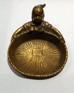 Vide poche porte savon "Lutin" en bronze., Collections, Collections Autre, Enlèvement ou Envoi, Utilisé