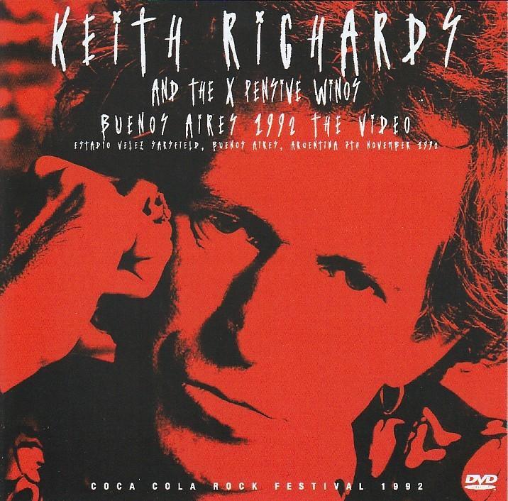 DVD - Keith RICHARDS - Live Buenos Aires 1992, Cd's en Dvd's, Cd's | Rock, Nieuw in verpakking, Poprock, Verzenden