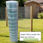 kippendraad op rol 120cm hoog 25m lang