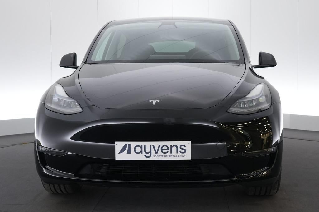 (2EVR080) TESLA MODEL Y, Auto's, Tesla, Gebruikt, 373 pk, Zwart, Leder