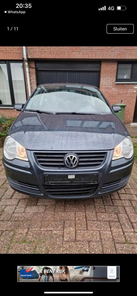 polo 1.2 v12, Auto's, Handgeschakeld, Particulier, Euro 4, Zilver of Grijs