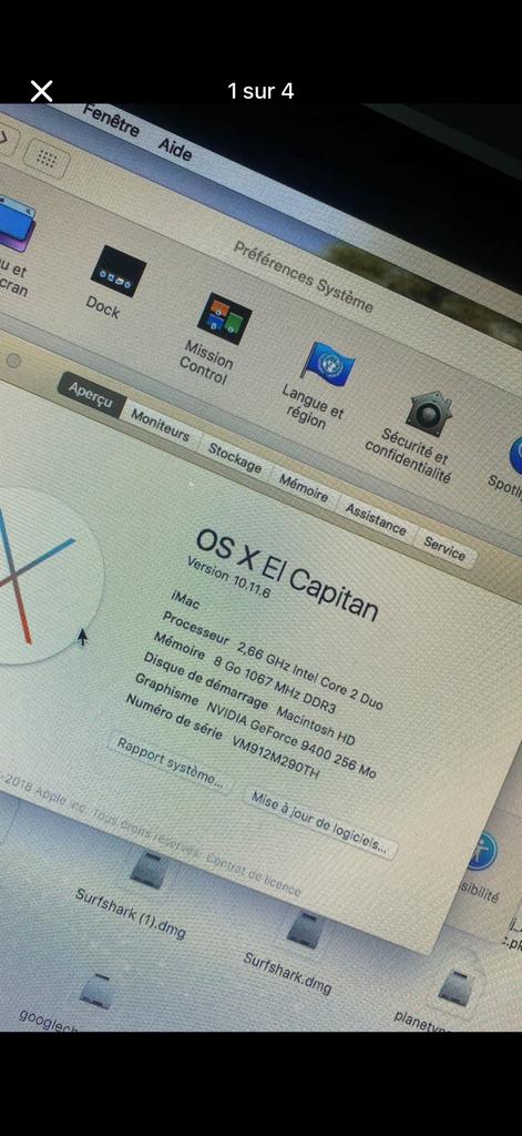 Imac el capitaine, Enlèvement ou Envoi, Comme neuf, IMac