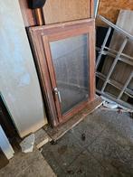 Houten draai raam dubbel glas, Doe-het-zelf en Bouw, Ophalen, Gevelraam of Ruit, Gebruikt, Minder dan 80 cm