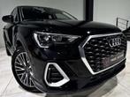 Audi Q3 Sportback e-TRON S-LiNE" TVA/BTW AUTO CUiR CARPLAY, Automaat, Gebruikt, 4 cilinders, Zwart