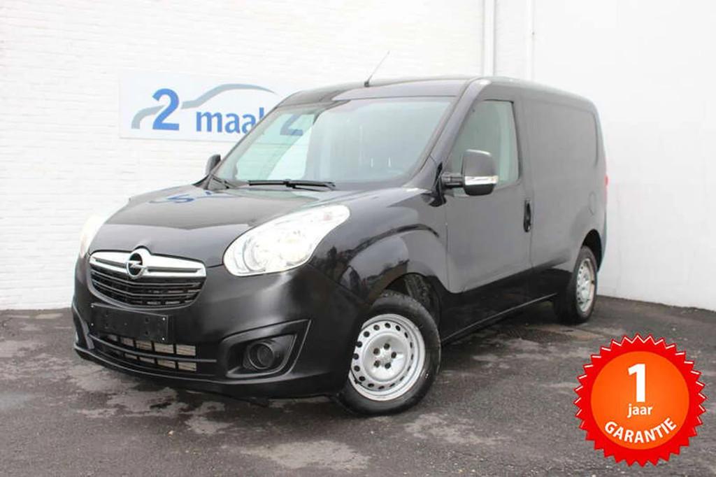 Opel Combo 1.6D Lichte Vracht Airco/Cruise 1 JAAR garantie!, 4 cilinders, Zwart, Bedrijf, 5 deurs