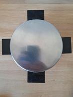 Pot mono en acier inoxydable avec poignées en bois, Maison & Meubles, Enlèvement ou Envoi