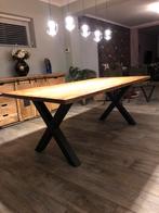 Supermooie tafel 2m x 0,96m industrial look, 150 à 200 cm, Cinq personnes ou plus, Industrial  - Warm - overal mee combineerbaar