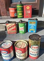 lot d'anciens bidon dhuille, Auto diversen, Autostaanplaatsen en Garages