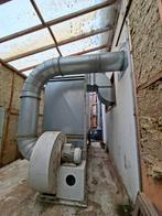 Stofafzuiging schrijnwerkerij, Ophalen