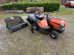 Husqvarna TC138M (zitmaaier 97cm + bladopraapwagen), Ophalen, Versnellingen, Gebruikt, 90 tot 120 cm