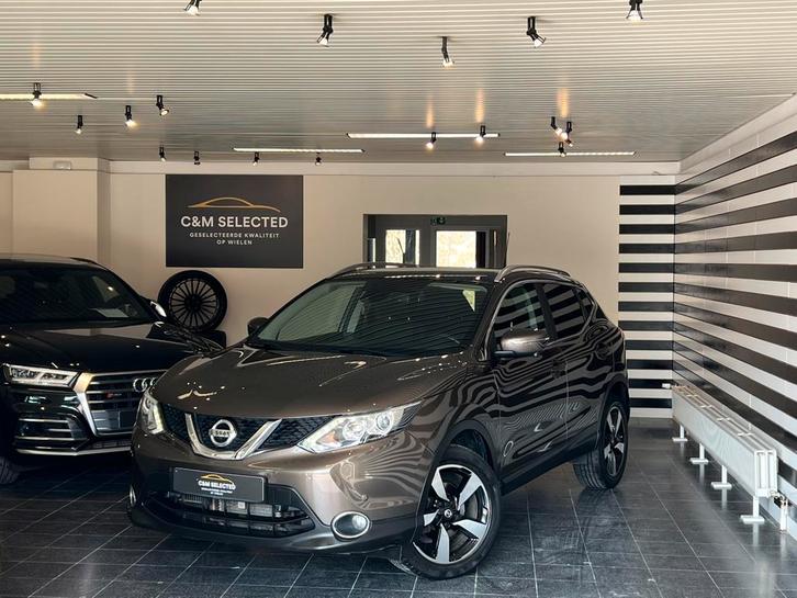 Nissan Qashqai 1.2i Automaat-Pano-Navi-360Cam-1eigenaar, Auto's, Nissan, Bedrijf, Te koop, Qashqai, 360° camera, ABS, Achteruitrijcamera