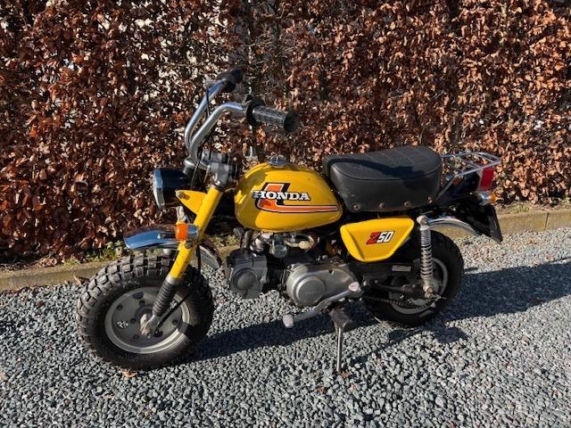 Honda Monkey Z50J1 88cc met inschrijvingsbewijs, Motos, Motos | Honda, Particulier, Autre, 1 cylindre, Enlèvement