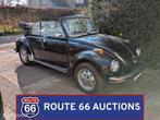 Volkswagen Beetle Cabriolet | 1978 | Route 66 Auctions, Auto's, Volkswagen, Zwart, Bedrijf, Handgeschakeld