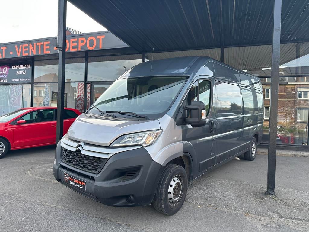 Citroen jumper 2.0hdi / L3H2 / 2018 / 110.000km.., Argent ou Gris, Achat, Euro 6, Entreprise