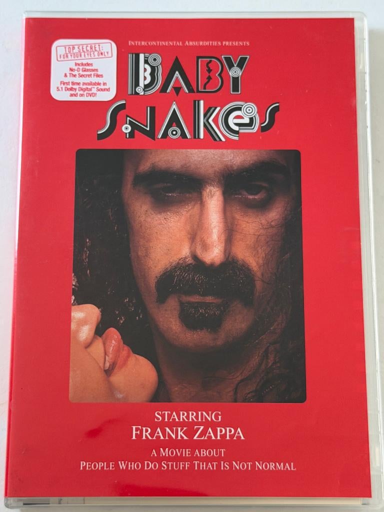 Frank Zappa – Baby Snakes (DVD), Alle leeftijden, Ophalen of Verzenden, Gebruikt, Muziek en Concerten
