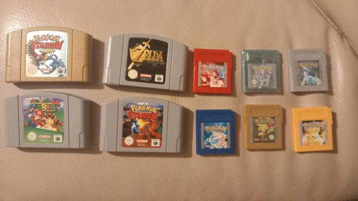 Nintendo 64 met Pokemon games en Gameboy Pokemon, Games en Spelcomputers, Games | Nintendo 64, Ophalen of Verzenden