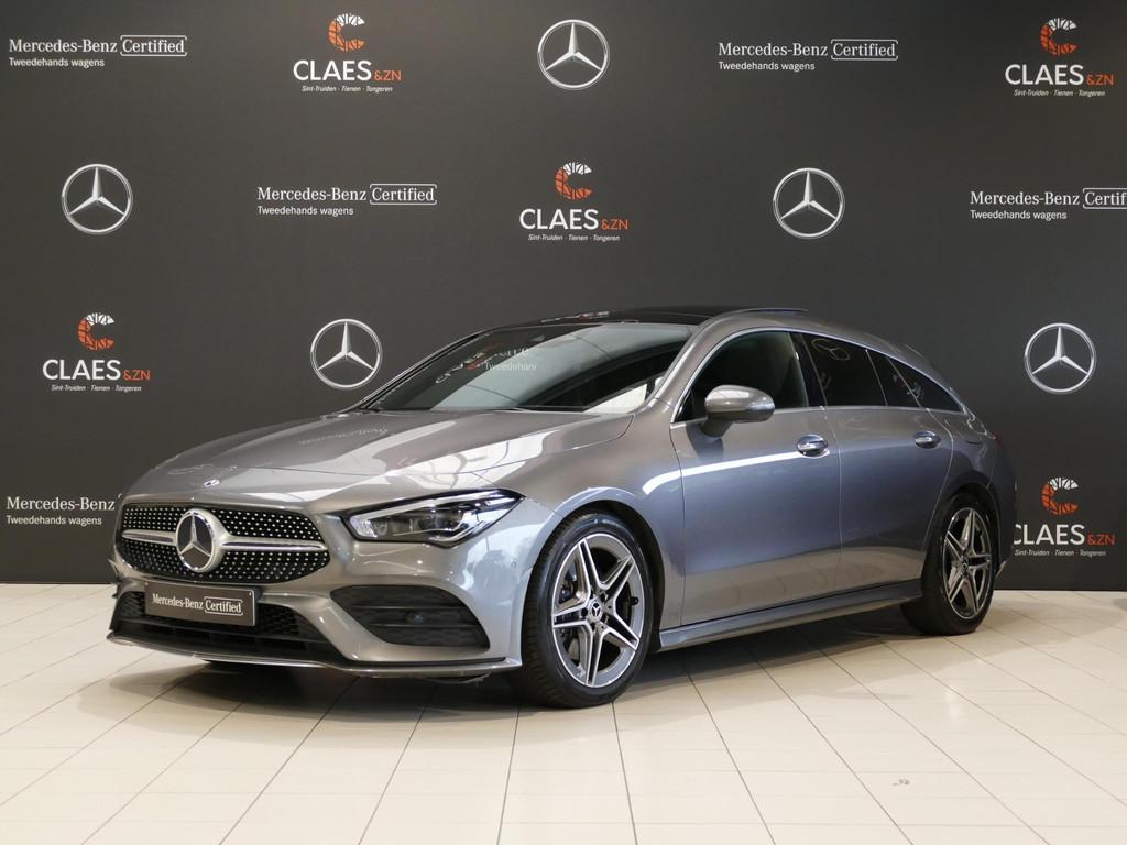 Mercedes-Benz CLA-klasse 220d Shooting Brake AMG Line DOS 81, Auto's, CLA, Stof, Gebruikt, Zwart