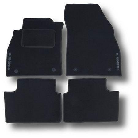 Velours automatten Antraciet met LOGO Opel Insignia A, Auto diversen, Automatten, Nieuw, Verzenden