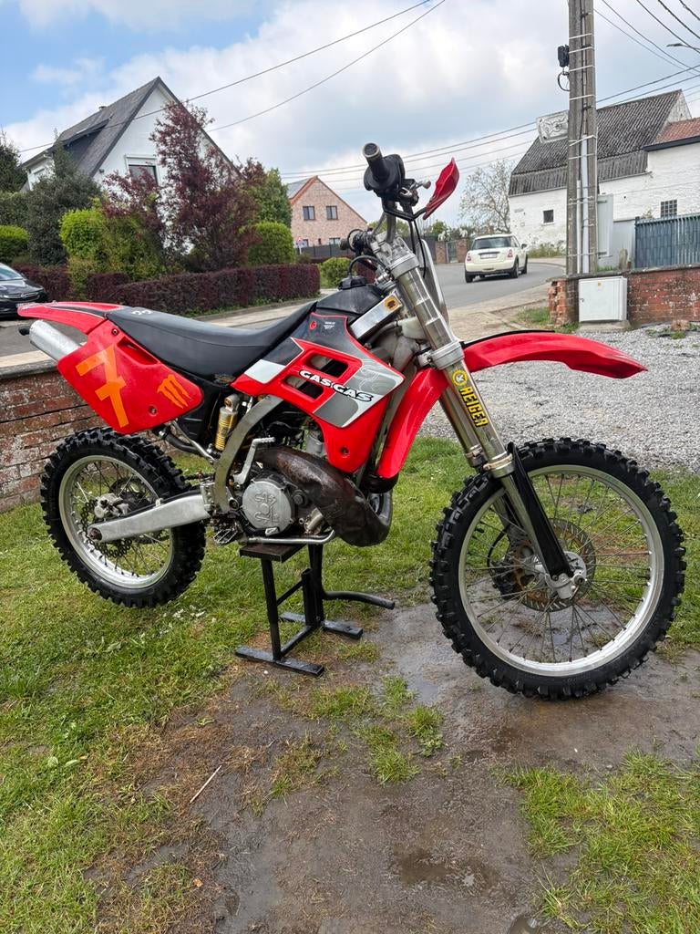 Cross gasgas 300 cc 2-takt, Fietsen en Brommers, Ophalen, Gebruikt, 300 cc