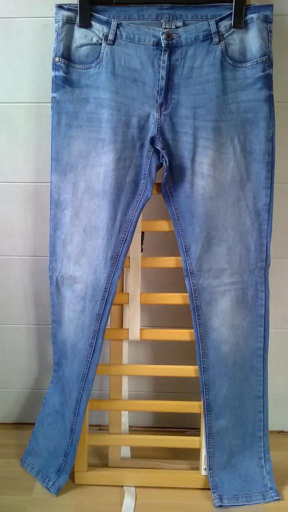 Middelblauwe YFT-skinny jeans XXL, Blauw, Overige jeansmaten, Ophalen of Verzenden, Zo goed als nieuw