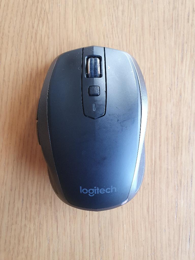 Souris Logitech MX Anywhere 2 sans fil Noire, Ophalen, Muis, Gebruikt, Ergonomisch