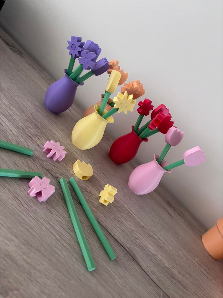 Sensory bloemenset, Kinderen en Baby's, Speelgoed | Speelkeukens, Ophalen of Verzenden, Zo goed als nieuw