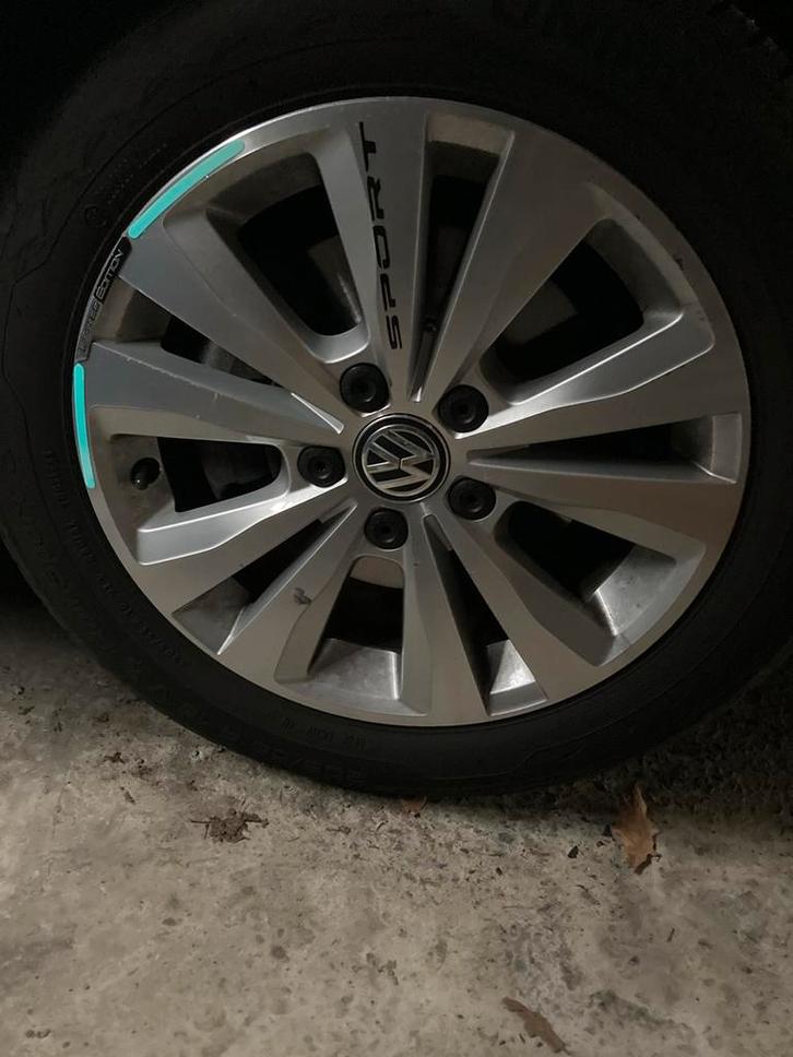 Vw golf 7 velgen, Autos : Pièces & Accessoires, Pneus & Jantes, Pneus et Jantes, 4 Saisons, 16 pouces, 205 mm, Véhicule de tourisme