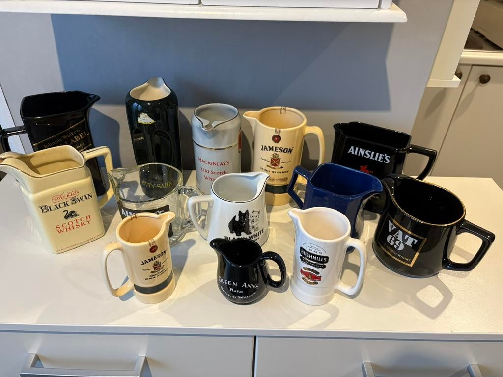 13 carafes à WHISKY, Enlèvement ou Envoi, Comme neuf