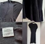 Zwart tricot kleedje perfecte staat M/ L, Ophalen of Verzenden, Zo goed als nieuw, Zwart