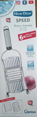 Mandoline NICER DICER SPEED GENIUS (neuf), Zakelijke goederen, Ophalen
