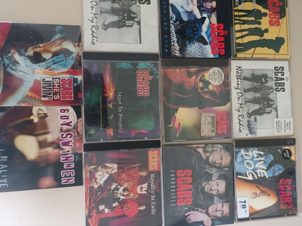 Uniek lot the scabs, Cd's en Dvd's, Ophalen of Verzenden
